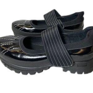 MUTMA Gura Mary Jane Chunky Platform - Women's Size 39 - Black